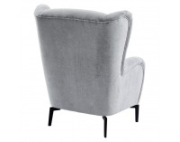 Kreslo (ušiak) Ramon - sivá