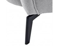 Kreslo (ušiak) Ramon - sivá