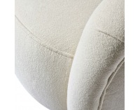 Kreslo (ušiak) Ramon - smotanová
