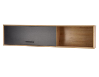 Polica Raven P1 - dub artisan / čierna