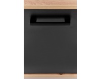 TV stolík Raven RTV1 - dub artisan / čierna