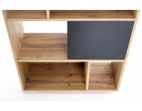 Regál Reg-22 - dub wotan / čierna