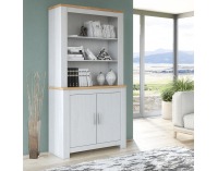 Regál (nadstavba) Rene 100 - biela andersen / dub bernstein