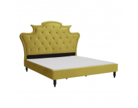 Manželská posteľ s roštom Reina 160x200 cm - zlatá