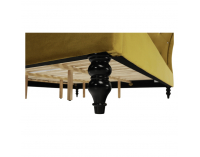 Manželská posteľ s roštom Reina 160x200 cm - zlatá