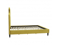 Manželská posteľ s roštom Reina 160x200 cm - zlatá