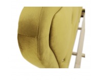 Manželská posteľ s roštom Reina 180x200 cm - zlatá