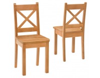 Jedálenská stolička (2 ks) Remy KX - jelša