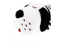 Plyšový psík Rexo Typ 1 50 cm - biela / čierna