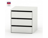 Kontajner do šatníkovej skrine Ria VVS-007-00 - biela