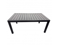 Záhradný rozkladací stôl Riko 160/240 - čierna