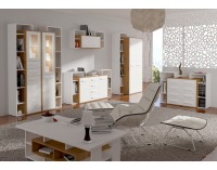 Obývacia izba Rio - dub artisan / biela