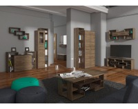 Obývacia izba Rio - craft tobaco / craft zlatý