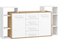 Komoda Rio RIO-06 - dub artisan / biela