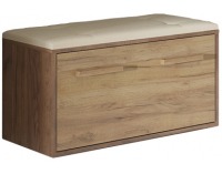 Botník (skrinka na topánky) Rio RIO-25 - craft tobaco / craft zlatý / béžová