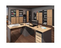 Konferenčný stolík Rioma New Typ 32 - grafit / dub artisan