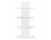 Závesná polica Robus - biela