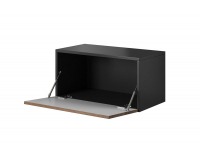 Skrinka na stenu Roco RO3 - antracit / dub wotan