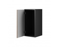 Skrinka na stenu Roco RO3 - antracit / dub wotan