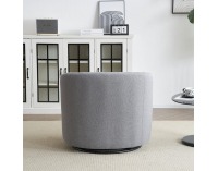 Dizajnové otočné kreslo Rodon - sivá