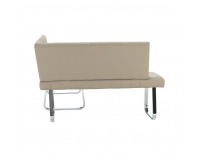 Rohová lavica do kuchyne Emori Set P - sivohnedá