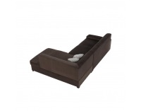 Rohová sedačka s rozkladom Minerva New P - hnedá