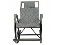 Hojdacie kreslo Rokin - sivá