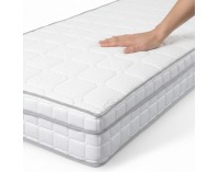 Taštičkový matrac Rolka 200x200 cm - biela