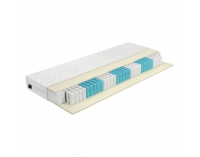 Obojstranný taštičkový matrac Rolko 90x200 cm - biela