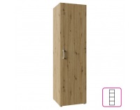 Policová skriňa Romer New 1D - dub artisan