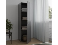 Policová skriňa Romer New 1D - grafit