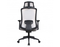 Kancelárske kreslo Rosano - sivá / čierna
