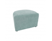 Konferenčné kreslo s taburetkou Rose - mentolová