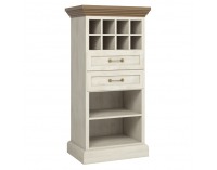 Dvojdverová komoda Royal R2S - sosna nordická / dub divoký