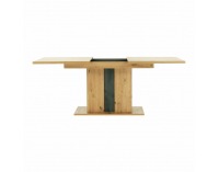 Rozkladací jedálenský stôl Eridan S - dub artisan / sivý betón