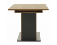 Rozkladací jedálenský stôl Fidel S - dub craft zlatý / grafit sivá