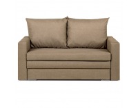 Rozkladacia pohovka s úložným priestorom Doty - svetlohnedý melír