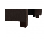 Rozkladacia pohovka s úložným priestorom Portoriko - čokoládová