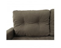 Rozkladacia pohovka s úložným priestorom Portoriko - sivohnedá (taupe)