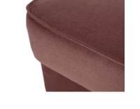 Taburetka Rufino New - staroružová / orech