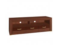 Rustikálny TV stolík Walena 3S - orech vlašský