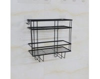 Organizér do kúpelne Sabrina - čierna