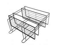 Organizér do kúpelne Sabrina - čierna