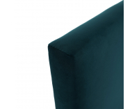 Čalúnená jednolôžková posteľ s matracom Safra 90 P - zelená