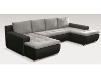 Rohová sedačka U s úložným priestorom Tico L/P - Olimp 12 / Sioux 1114