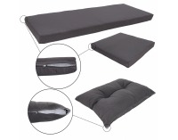 Záhradný nábytok z umelého ratanu Sagir - sivohnedá / svetlohnedá