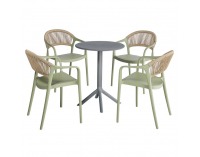 Záhradný stôl Sailor - sivá