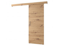 Posuvné dvere Saldor 90 1 - dub artisan / strieborná