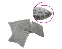 Relaxačné otočné kreslo Salter - svetlosivá