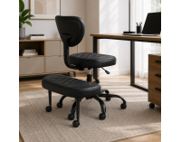 Ergonomická kľakačka na kolieskach Samer - čierna